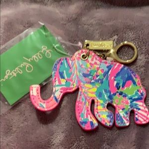 Lilly Pulitzer Gumbo Limbo Key Chain BNWT
